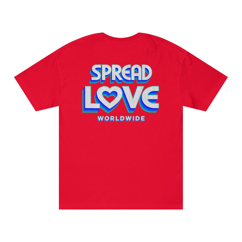 SPREAD LOVE WORLDWIDE VINTAGE SOUL T-SHIRT
