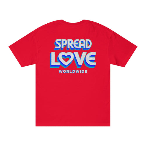 SPREAD LOVE WORLDWIDE VINTAGE SOUL T-SHIRT